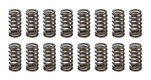 Valve Spring - 1200 Series - Ovate Beehive Spring - 300 lb/in Spring Rate - 1.060 in Coil Bind - 0.662 in / 1.025 in OD - Set of 16