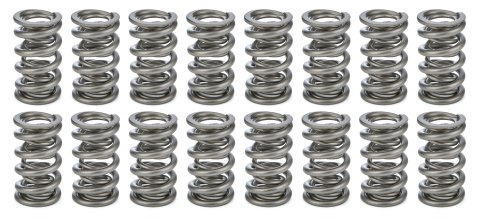 Valve Spring - RPM Series - Dual Spring - 550 lb/in Spring Rate - 1.045 in Coil Bind - 1.274 in OD - GM LS-Series - Set of 16