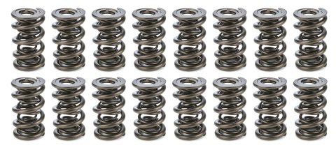 Valve Spring - 1200 Series Drag Race - Triple Spring - 689 lb/in Spring Rate - 1.130 in Coil Bind - 1.645 in OD - Set of 16