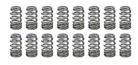Valve Spring - RPM Series - Ovate Beehive Spring - 408 lb/in Spring Rate - 1.220 in Coil Bind - 0.990 in / 1.445 in OD - Set of 16