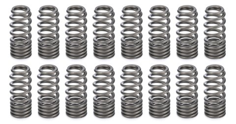 Valve Spring - RPM Series - Ovate Beehive Spring - 245 lb/in Spring Rate - 1.208 in Coil Bind - 0.709 in / 1.031 in OD - Set of 16