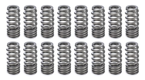 Valve Spring - RPM Series - Ovate Beehive Spring - 400 lb/in Spring Rate - 1.544 in Coil Bind - 0.825 in / 1.270 in OD - Set of 16