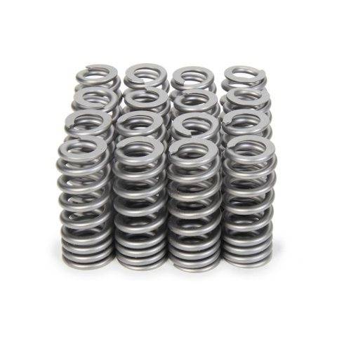 Valve Spring - RPM Series - Ovate Beehive Spring - 400 lb/in Spring Rate - 1.544 in Coil Bind - 1.150 in / 1.270 in OD - Set of 16