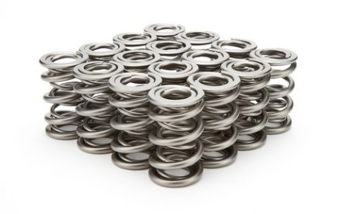 Valve Spring - 1300 Series Drag Race - Dual Spring - 629 lb/in Spring Rate - 1.100 in Coil Bind - 1.625 in OD - Set of 16
