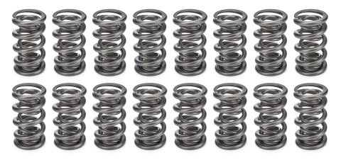 Valve Spring - 1300 Series Drag Race - Dual Spring - 780 lb/in Spring Rate - 1.130 in Coil Bind - 1.500 in OD - Set of 16