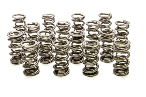 Valve Spring - 1300 Series Drag Race - Dual Spring - 780 lb/in Spring Rate - 1.130 in Coil Bind - 1.500 in OD - Set of 16