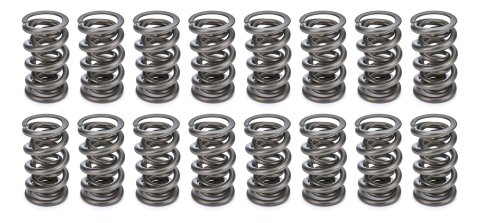 Valve Spring - 1300 Series Drag Race - Dual Spring - 780 lb/in Spring Rate - 1.130 in Coil Bind - 1.500 in OD - Set of 16