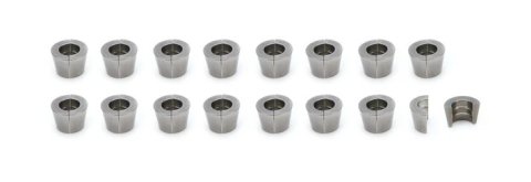 Valve Lock - 10 Degree - 11/32 in Valve Stem - Standard Height - Titanium - Natural - Set of 16