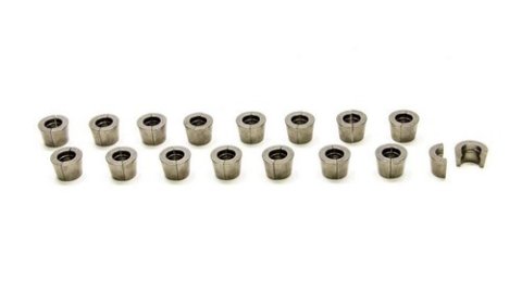 Valve Lock - 8 Degree - 11/32 in Valve Stem - Standard Height - Titanium - Natural - Set of 16