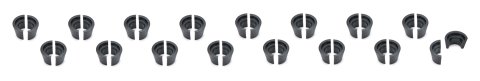 Valve Lock - 10 Degree - 11/32 in Valve Stem - Standard Height - Steel - Natural - Set of 16