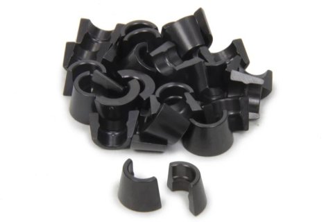 Valve Lock - 10 Degree - 11/32 in Valve Stem - Standard Height - Steel - Black Oxide - Set of 16