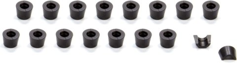 Valve Lock - 8 Degree - 5/16 in Valve Stem - Standard Height - Steel - Black Oxide - Set of 16