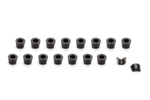 Valve Lock - 8 Degree - 5/16 in Valve Stem - 0.050 in More Height - Steel - Black Oxide - Set of 16