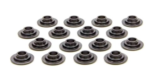Valve Spring Retainer - 300 Series - 7 Degree - 0.940 in / 0.680 in OD Steps - Dual Spring - Chromoly - Set of 16