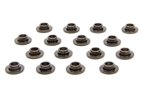 Valve Spring Retainer - 300 Series - 7 Degree - 0.640 in OD Step - Beehive Spring - Chromoly - Set of 16