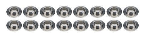 Valve Spring Retainer - 500 Series - 7 Degree - 0.640 in OD Step - Beehive Spring - Titanium - GM LS-Series - Set of 16
