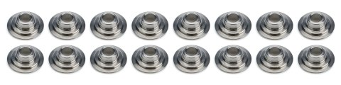 Valve Spring Retainer - 500 Series - 10 Degree - 1.125 in / 0.800 in OD Steps - Dual Spring - Titanium - Set of 16