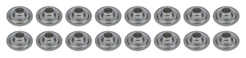 Valve Spring Retainer - 600 Series - 10 Degree - 1.140 in / 0.735 in OD Steps - Dual Spring - Steel - Set of 16