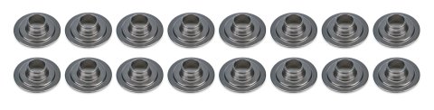 Valve Spring Retainer - 600 Series - 8 Degree - 1.090 in / 0.695 in OD Steps - Dual Spring - Steel - Set of 16