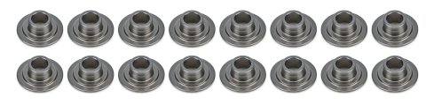 Valve Spring Retainer - 600 Series - 8 Degree - 0.880 in / 0.615 in OD Steps - 1.314 in Dual Spring - Steel - Set of 16