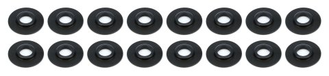 Valve Spring Retainer - Inside - 0.060 in Thick - 1.550 in OD - 0.575 in ID - 0.855 in Spring ID - Chromoly - Set of 16