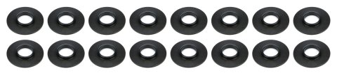 Valve Spring Retainer - Inside - 0.060 in Thick - 1.550 in OD - 0.635 in ID - 0.770 in Spring ID - Chromoly - Set of 16