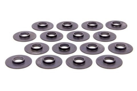 Valve Spring Retainer - Inside - 0.060 in Thick - 1.550 in OD - 0.575 in ID - 0.700 in Spring ID - Chromoly - Set of 16