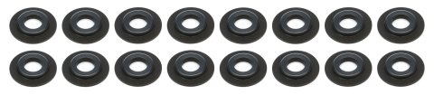 Valve Spring Retainer - Inside - 0.060 in Thick - 1.450 in OD - 0.570 in ID - 0.980 in Spring ID - Chromoly - Set of 16