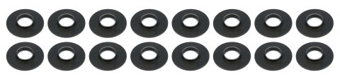 Valve Spring Retainer - Inside - 0.060 in Thick - 1.500 in OD - 0.630 in ID - 0.715 in Spring ID - Chromoly - Set of 16