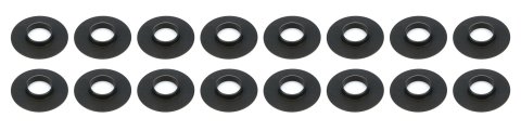 Valve Spring Retainer - Inside - 0.030 in Thick - 1.500 in OD - 0.630 in ID - 0.715 in Spring ID - Chromoly - Set of 16