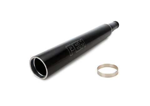 Axle Housing Tube - 25.688 in Length - 3 in OD - 2.5 in ID - 1 Ton - Aluminum - Black Anodized - Each