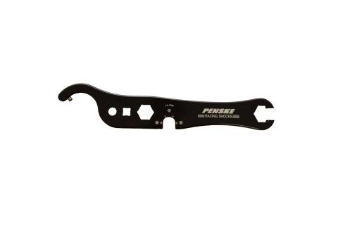 Shock Wrench - Penske Shocks - Bearing / Ring Nut / Jets - Aluminum - Black Anodized - Each