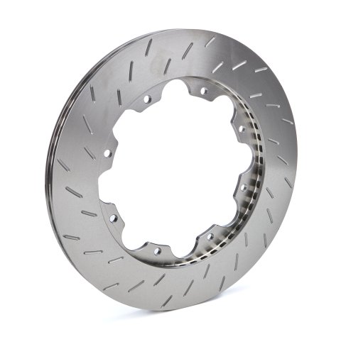 Brake Rotor - Passenger Side - Slotted - 11.750 in OD - 0.810 in Thick - 8 x 7.000 in Bolt Pattern - Steel - Natural - Each