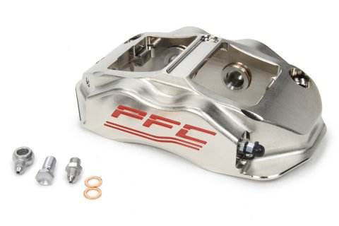 Brake Caliper - ZR94 - Passenger Side - Trailing - 4 Piston - Aluminum - Nickel Plated - 12.716 in OD - 1.250 in Thick Rotor - 7.00 in Radial Mount -