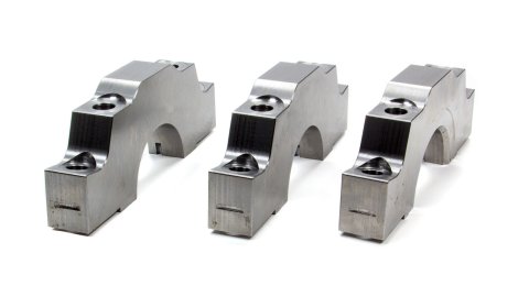 Main Cap - 4-Bolt - Center Caps - Splayed Bolts - Billet Steel - AMC V8 - Set of 3