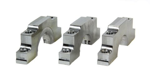 Main Cap - 4-Bolt - Center Caps - Straight Bolts - Billet Steel - Ford Cleveland / Modified - Set of 3