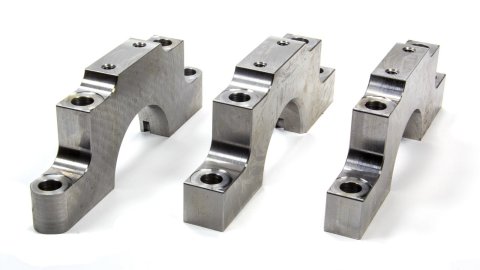 Main Cap - 4-Bolt - Center - Billet Steel - Pontiac V8 - Set of 3