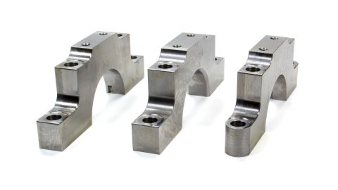 Main Cap - 4-Bolt - Center Caps - Straight Bolts - Billet Steel - Pontiac V8 - Set of 3