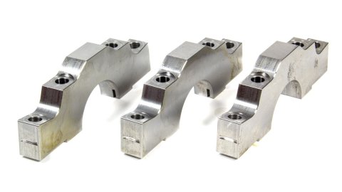 Main Cap - 4-Bolt - Center Caps - Splayed Bolts - Billet Steel - 350 Journal - Small Block Chevy - Set of 3