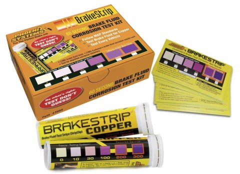 Brake Fluid Tester Strip - BrakeStrip - Customer Cards Included - Set of 100