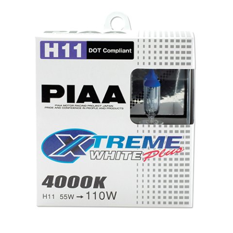 Light Bulb - Xtreme White Plus - H11 Halogen - 55 Watts - White - Pair
