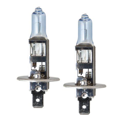 Light Bulb - Xtreme White Hybrid - H1 Halogen - 55 Watts - White - Pair