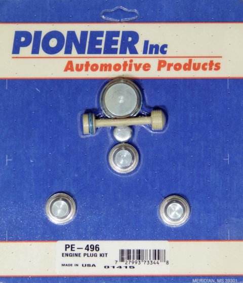 Freeze Plug - Complete Engine - Steel - Zinc Oxide - GM LS-Series - Kit