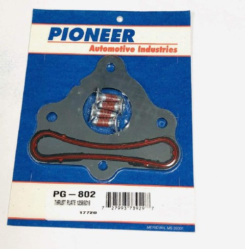 Camshaft Thrust Plate - 0.160 in Thick - Steel - Black Oxide - GM LS-Series - Each