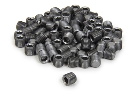 Fitting - Plug - 1/16 in NPT - Allen Head - Steel - Natural - Set of 100