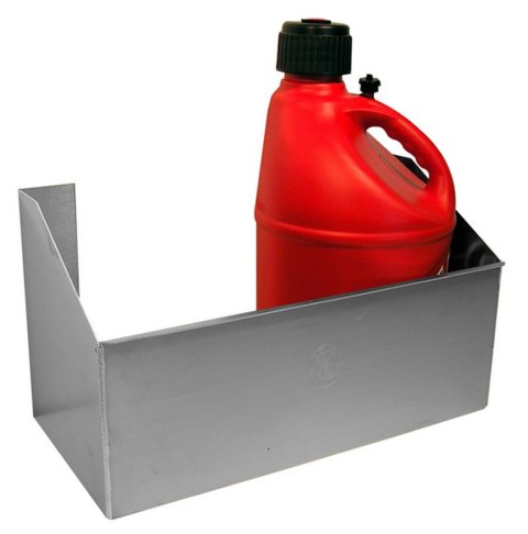 Utility Jug Rack - 2 Bay - 23 x 13 x 12 in - Aluminum - Natural - Each