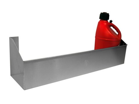 Utility Jug Rack - 4 Bay - 46 x 13 x 12 in - Aluminum - Natural - Each