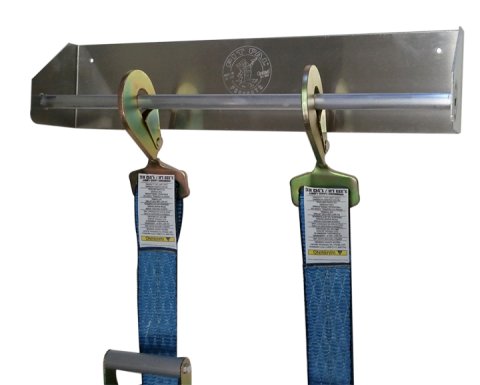 Tie Down Hanger - Wall Mount - 18 x 3.25 in - Aluminum - Natural - Each