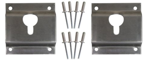 Key Punch Bracket - Rivets Included - Steel - Natural - Universal - Kit