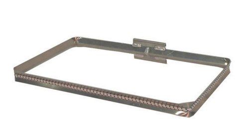 Trash Bag Holder - Wall Mount - 19.75 x 12.25 in - Aluminum - Natural - Lawn / Leaf Bags - Each